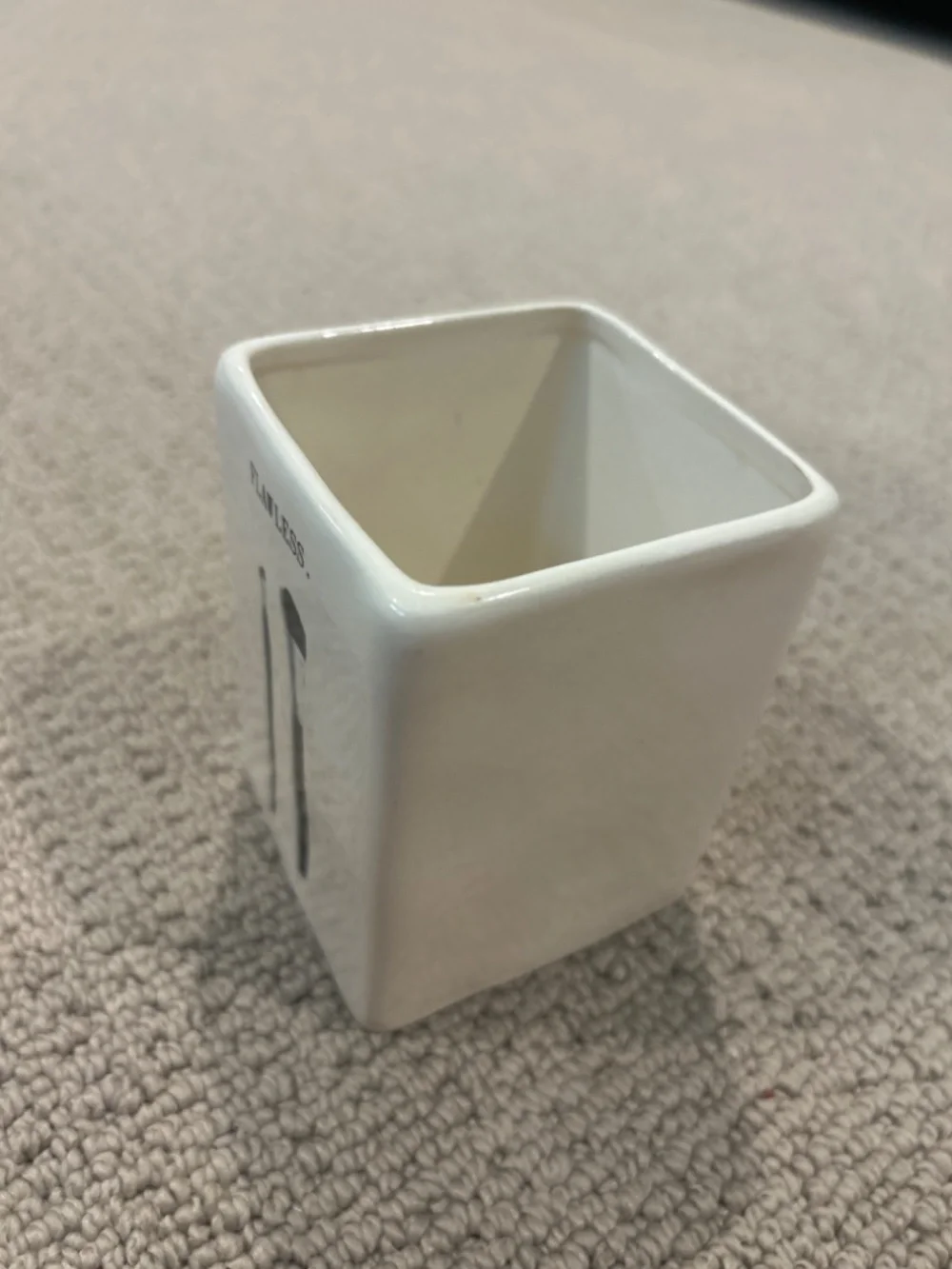 Rae Dunn makeup brush holder